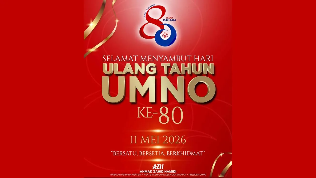 Ulang Tahun UMNO ke-80 -- FB Zahid Hamidi