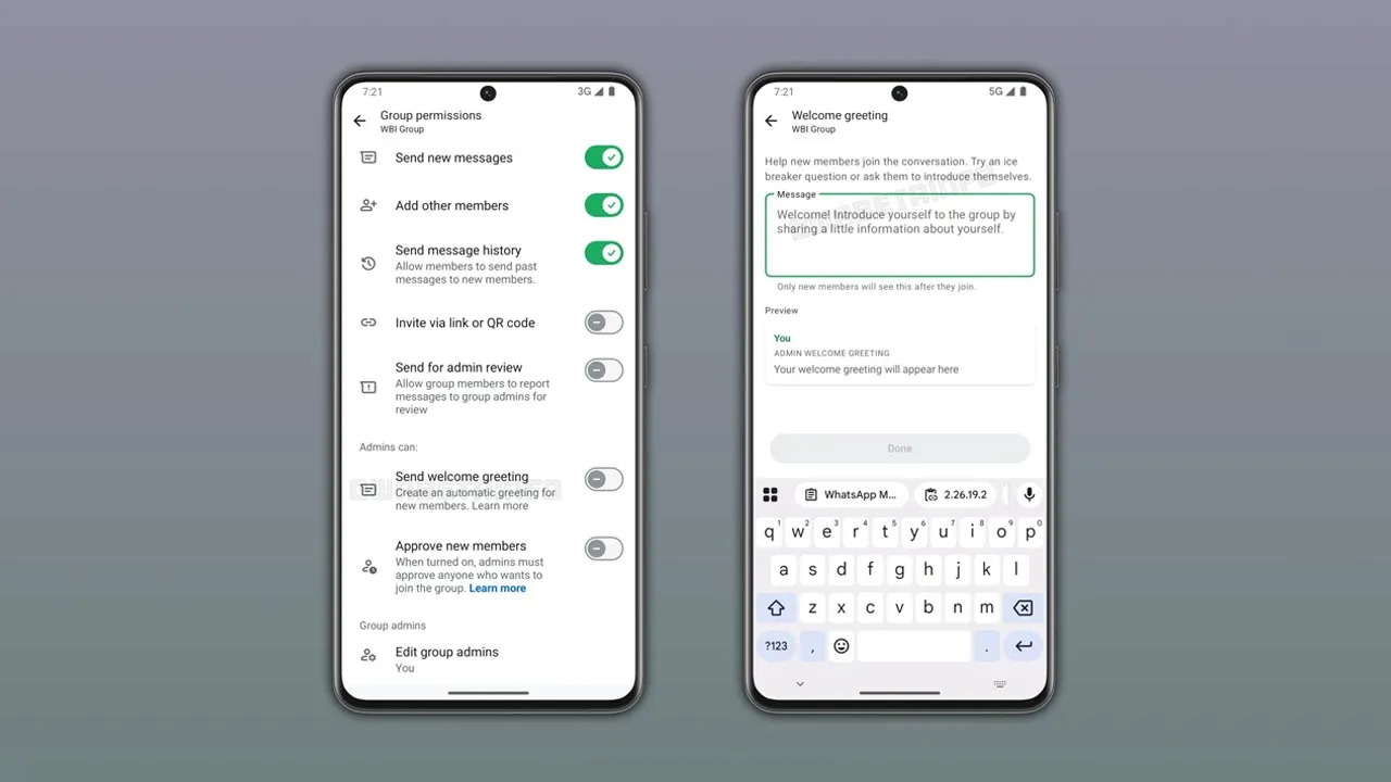 WhatsApp Membangunkan Ciri Mesej Alu-Aluan Automatik Dalam Kumpulan -- amanz
