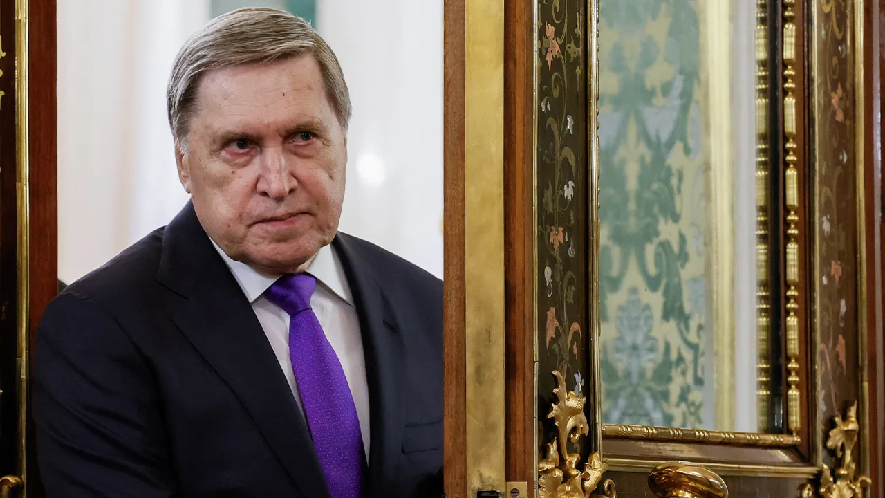 Kremlin aide Yuri Ushakov attends a meeting of Russian President Vladimir Putin and Belarusian President Alexander Lukashenko at the Kremlin in Moscow, Russia, March 13, 2025. REUTERS/Maxim Shemetov/Pool/ File Photo Purchase Licensing Rights
