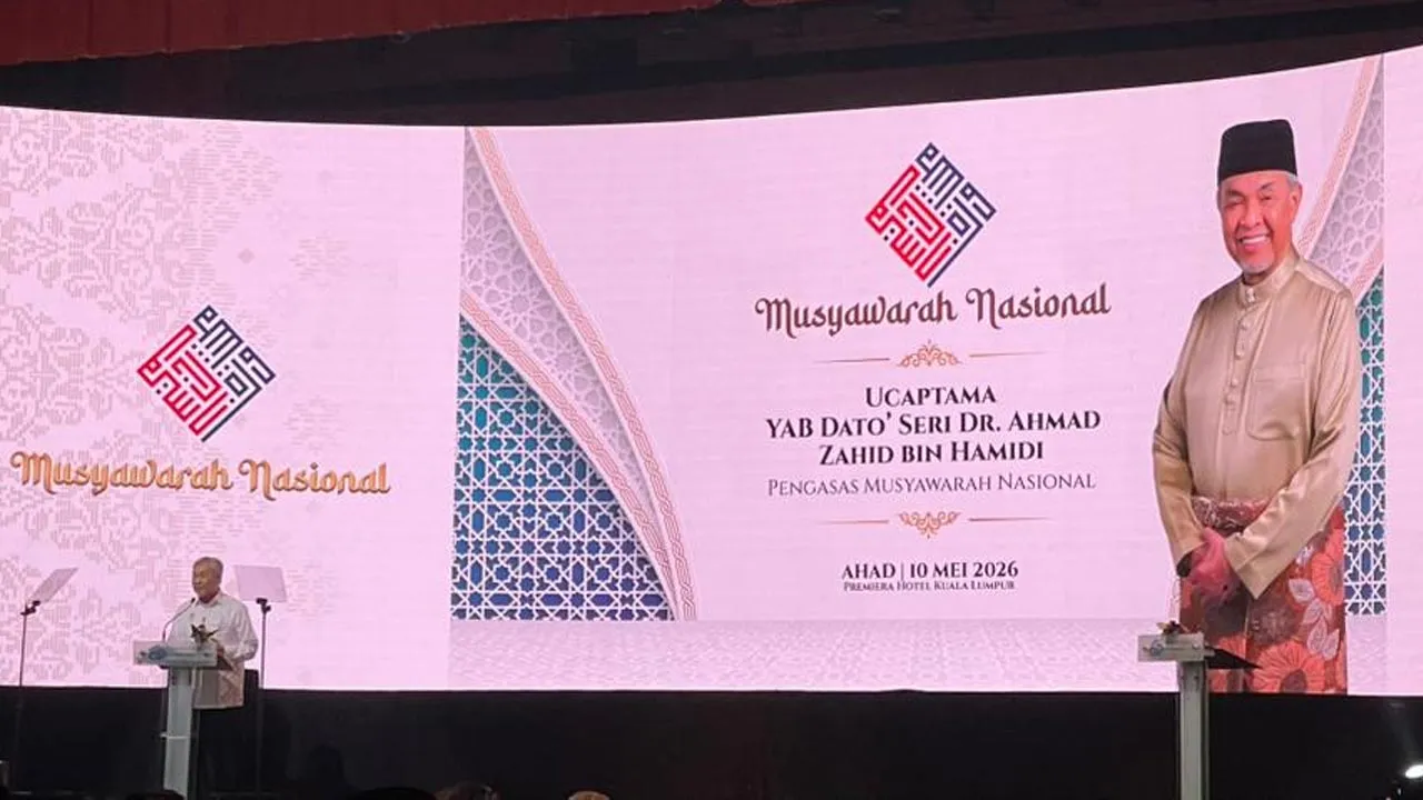 Ahmad Zahid Hamidi di Musyawarah Nasional 