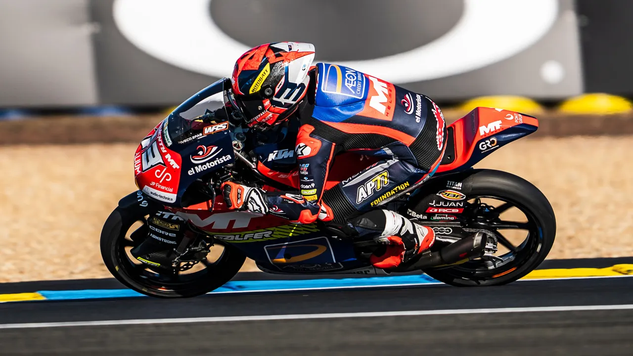 Keep focus and ready for tomorrow!  #RacingForwardWithAEONCredit #RCBAthlete #Motobatt #SICRacing #FrenchGP
