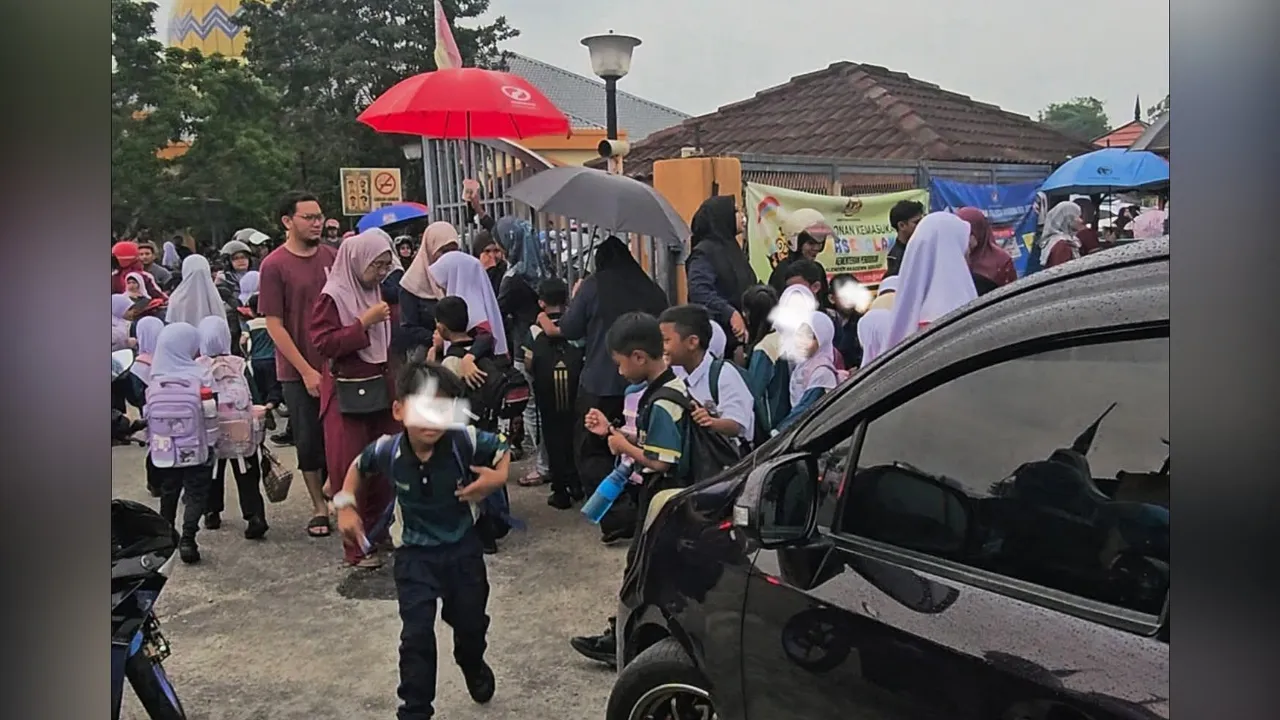 insiden pelajar sekolah dilanggar