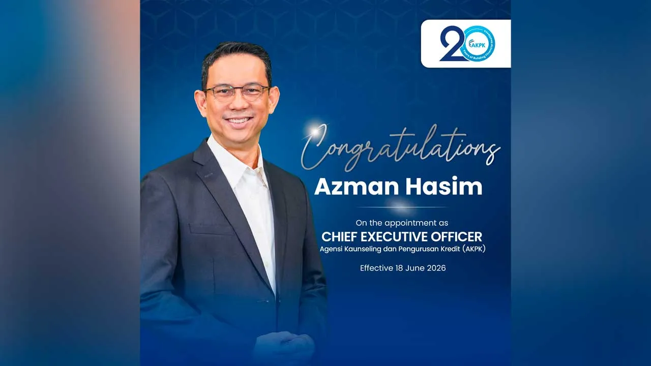 AKPK Lantik Azman Hasim sebagai Ketua Pegawai Eksekutif
