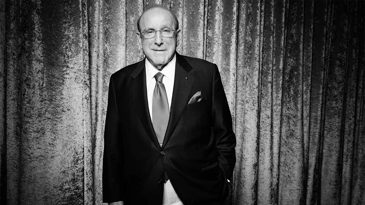 FILE - Clive Davis, chief creative officer of Sony Music, appears during press day in Beverly Hills, Calif., on Jan. 23, 2014, prior to Davis' annual pre-Grammy gala. (Photo by Casey Curry/Invision/AP, File