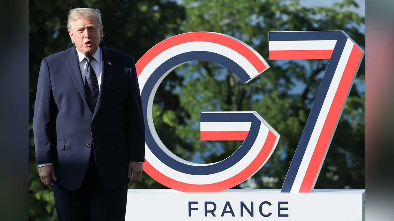 U.S. President Donald Trump attends the G7 Summit in Evian-les-Bains, France, June 15, 2026. REUTERS/Christian Hartmann