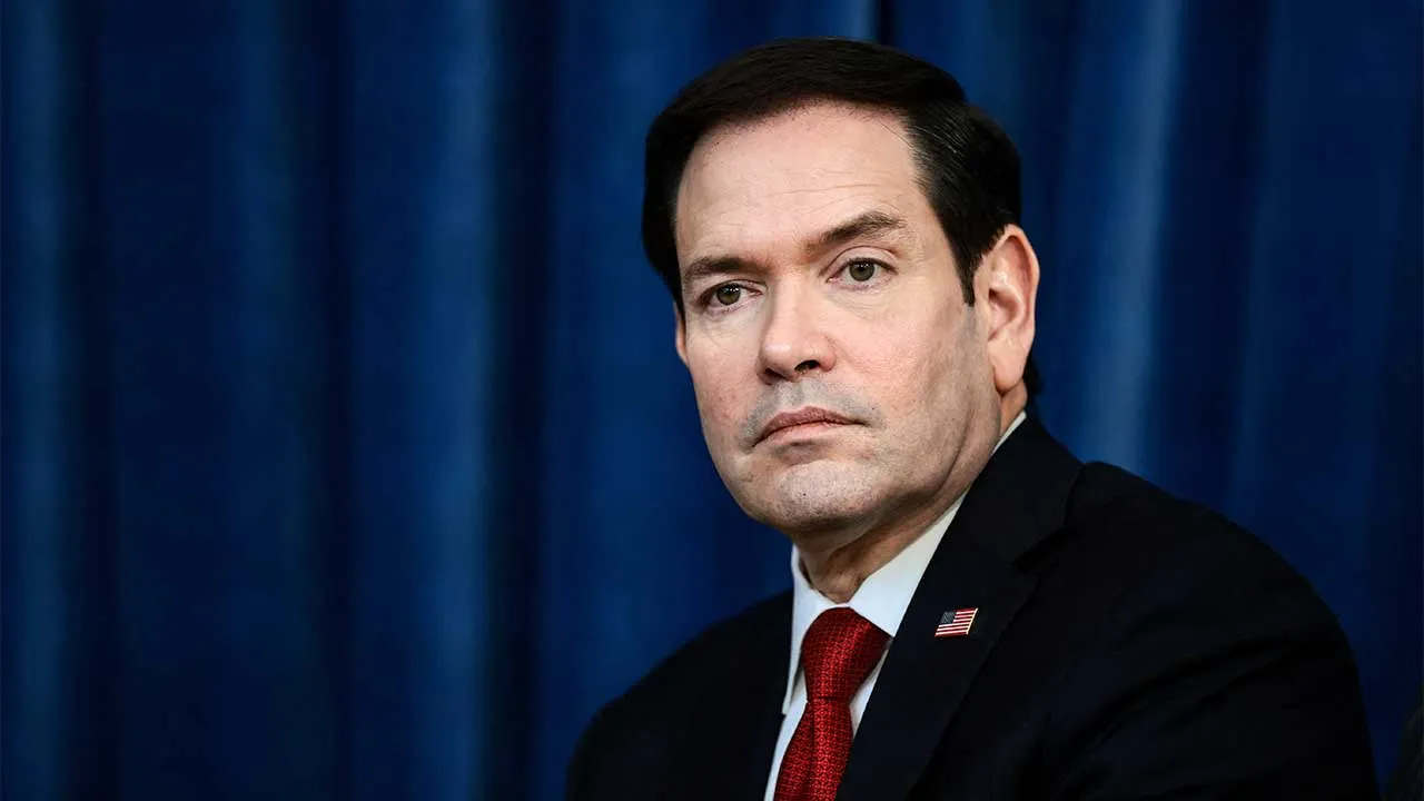 U.S. Secretary of State Marco Rubio attends a bilateral meeting between U.S. President Donald Trump and the Emir of Qatar, Sheikh Tamim bin Hamad Al Thani, on the sidelines of the G7 summit, in Evian-les-Bains, France, June 16, 2026. REUTERS/Evelyn Hockstein