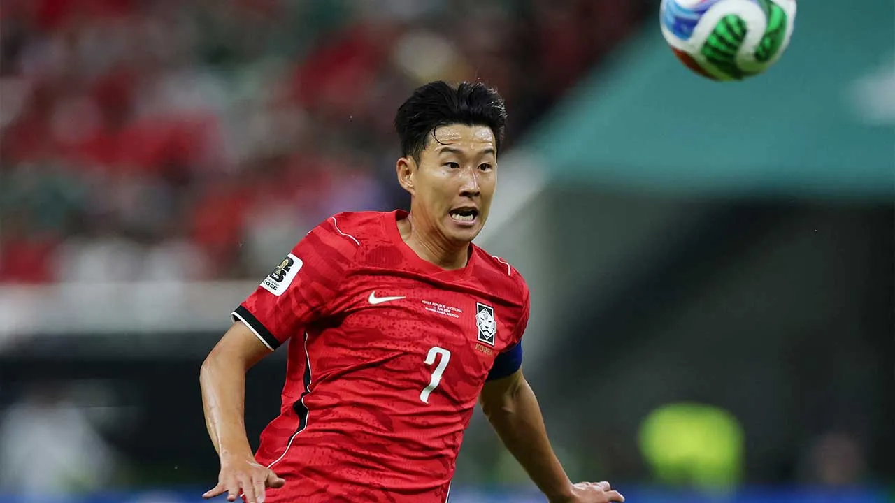 Soccer Football - FIFA World Cup 2026 - Group A - South Korea v Czech Republic - Estadio Guadalajara, Guadalajara, Mexico - June 11, 2026 South Korea's Son Heung-min in action REUTERS/Paul Childs