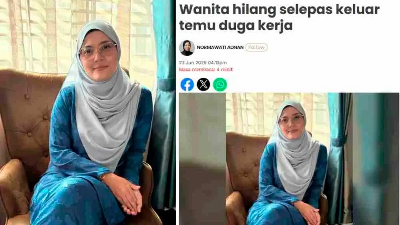 IPOH – Selepas hampir dua minggu menyepi, seorang wanita dari Taiping yang dilaporkan hilang sejak 16 Jun lalu memberi khabar akan pulang dalam masa terdekat kepada ahli keluarganya.