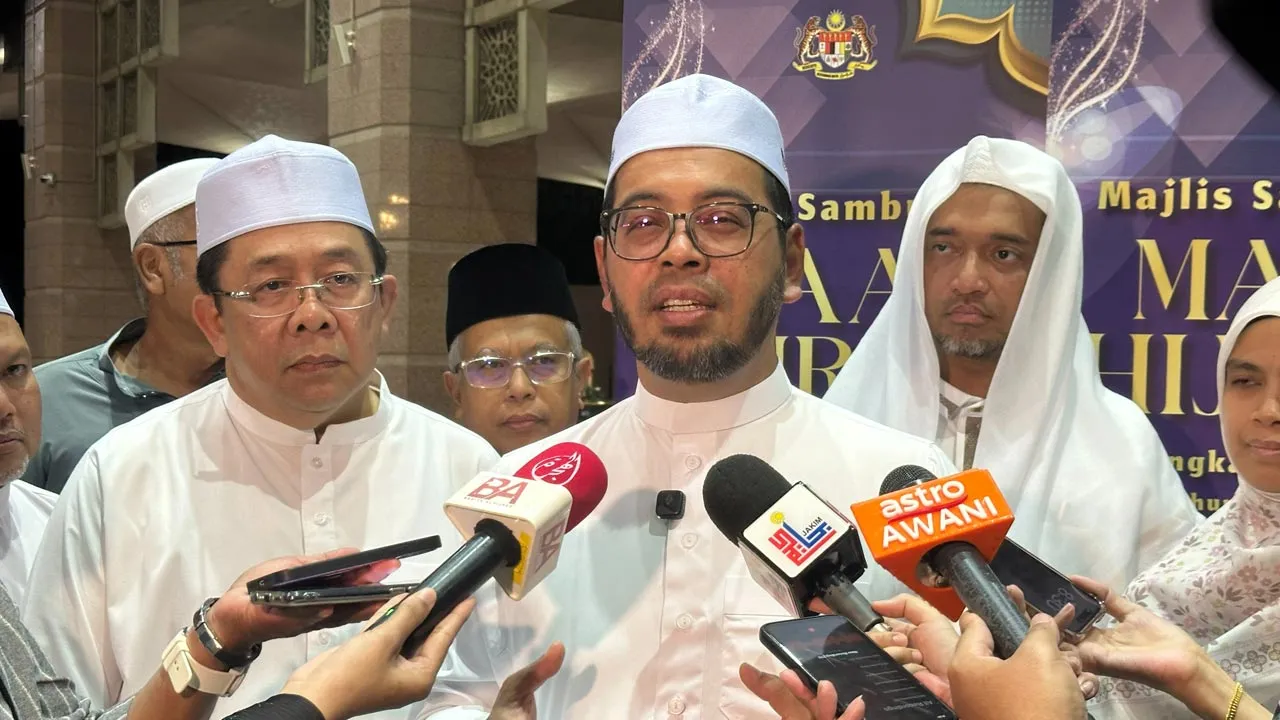 Sambutan Maal Hijrah, Masjid Putra, Zulkifli Hasan. KREDIT : Astro AWANI
