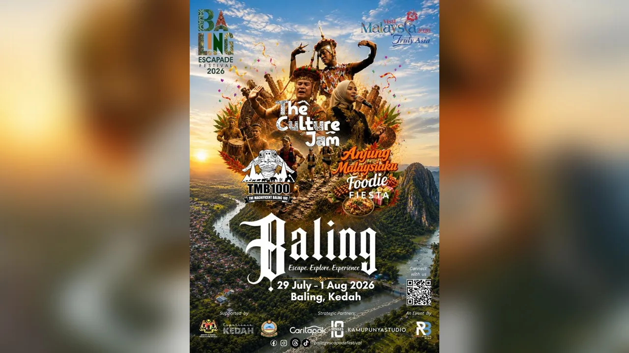 Baling Escapade Festival 2026 (BEF 2026)... kredit Urusan Raydiates Blue Sdn. Bhd