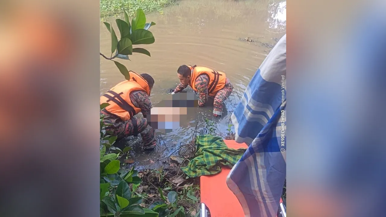 BEKAS TIMBALAN SPEAKER DUN KEDAH DITEMUKAN LEMAS DALAM SUNGAI. PDRM