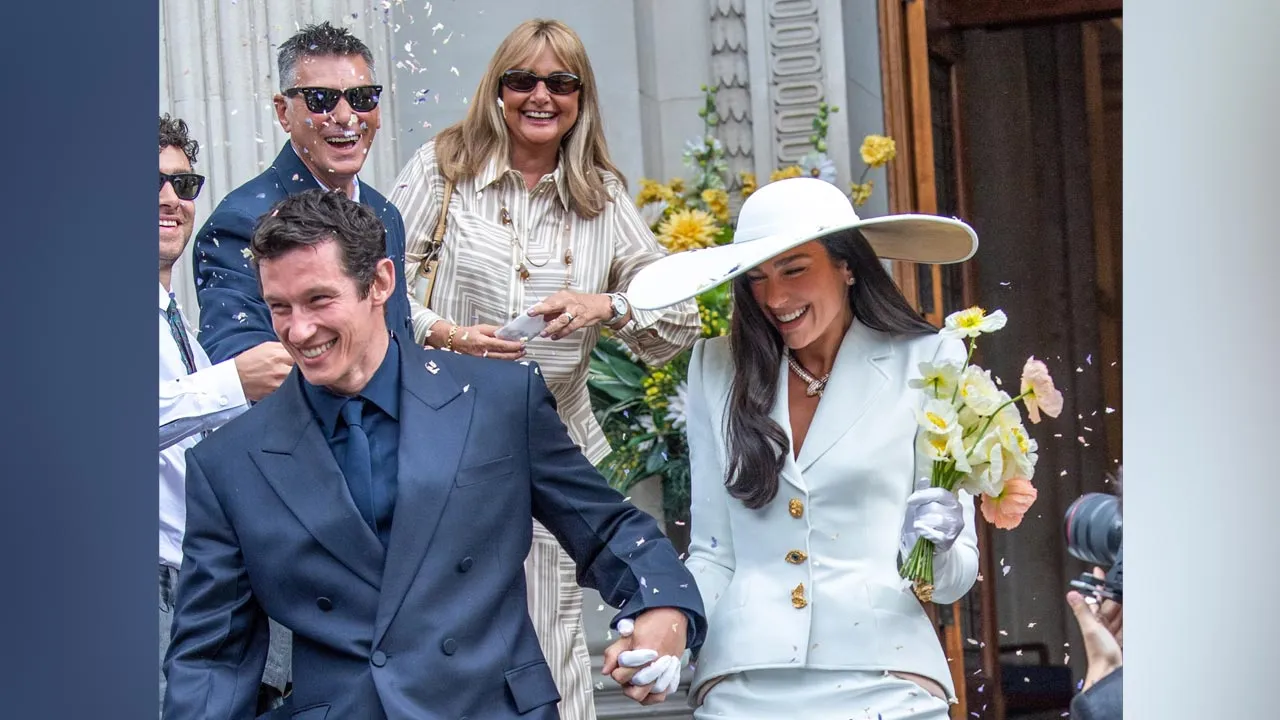 Dua Lipa and Callum Turner officially got married in London, England today!  -- X Dua Lipa Hungary (Fan)