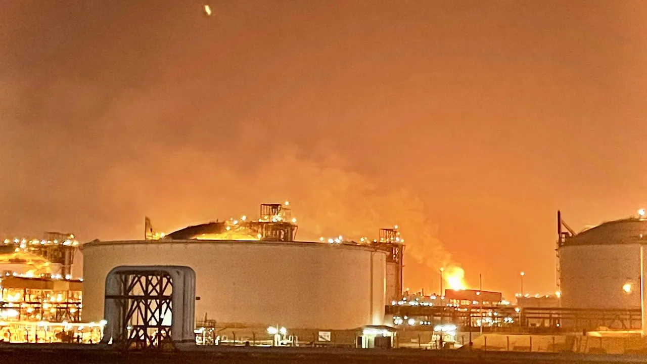Explosion Ras Laffan