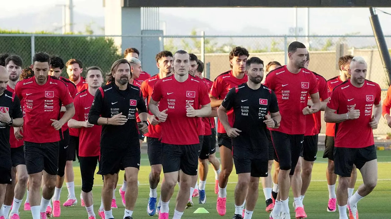 Soccer Football - FIFA World Cup 2026 - Turkey Training - Arizona Athletic Gronds, Mesa, Arizona, U.S. - June 21, 2026 Turkey players during training IMAGN IMAGES via Reuters/Rick Scuteri