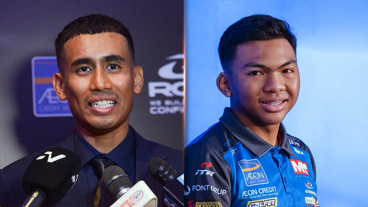 Hafizh Syahrin ngan Muhammad Hakim Danish