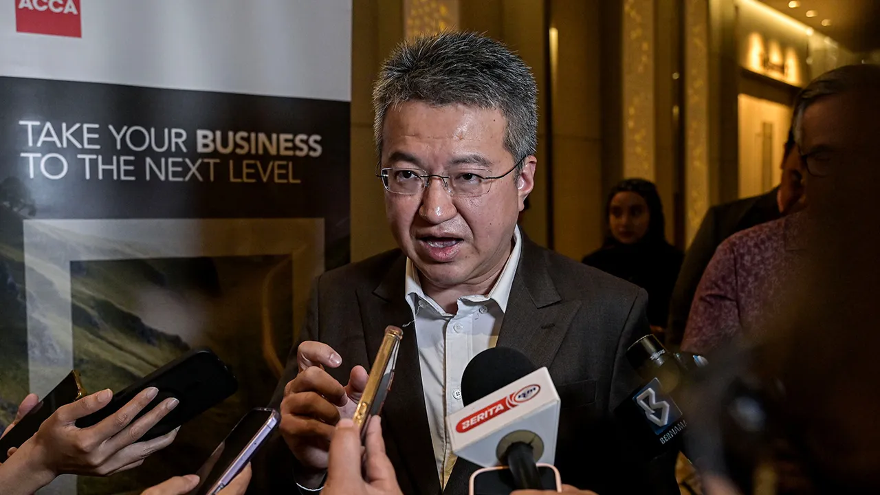 KUALA LUMPUR, June 24 -- Finance Deputy Minister Liew Chin Tong speaks to reporters during the ACCA Mid-Year Tax Focus Conference 2026 at The Vertical, Connexion Conference & Event Centre, today.  --fotoBERNAMA (2026) COPYRIGHT RESERVED