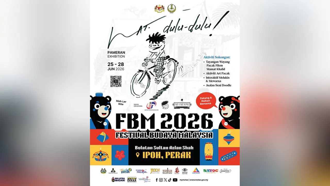 Sempena Festival Budaya Malaysia, Balai Seni Negara membawakan khas kepada anda karya prop Seniman Negara Dato’ Lat menerusi pameran “Lat Dulu-Dulu”.  Anda akan dibawa menelusuri dunia Lat Dulu-Dulu yang menggambarkan simbol budaya, humor masyarakat, nilai kekeluargaan, tempat pertemuan masyarakat, memori kehidupan kampung dan jiwa Malaysia!  Pelbagai aktiviti sokongan turut menanti pengunjung seperti Tayangan Wayang Pacak Filem Mamat Khalid, Aktiviti Art Pacak, Interaktif Melukis & Mewarna serta Jualan dan