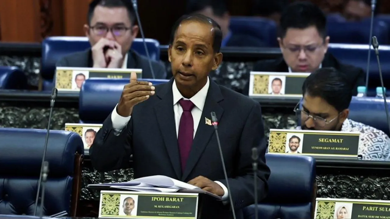 Timbalan Menteri di Jabatan Perdana Menteri (Undang-Undang dan Reformasi Institusi) M. Kulasegaran  di Dewan Rakyat