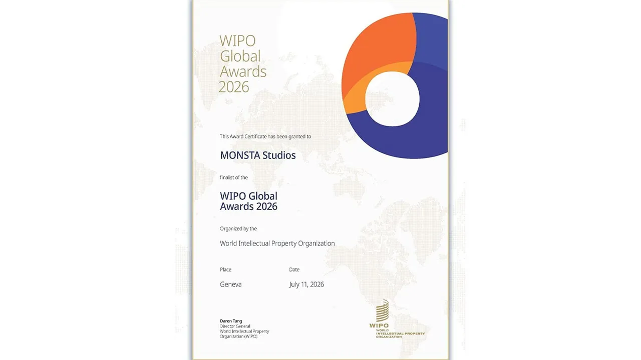 MONSTA Studio is deeply proud to represent Malaysia as the finalist of the WIPO Global Awards 2026! -- FB MONSTA