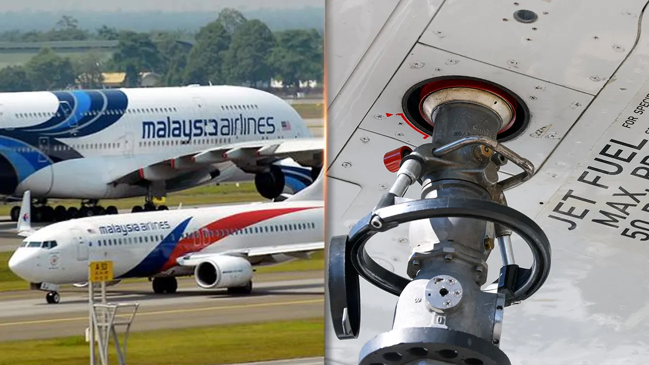  malaysia airlines dan jet fuel
