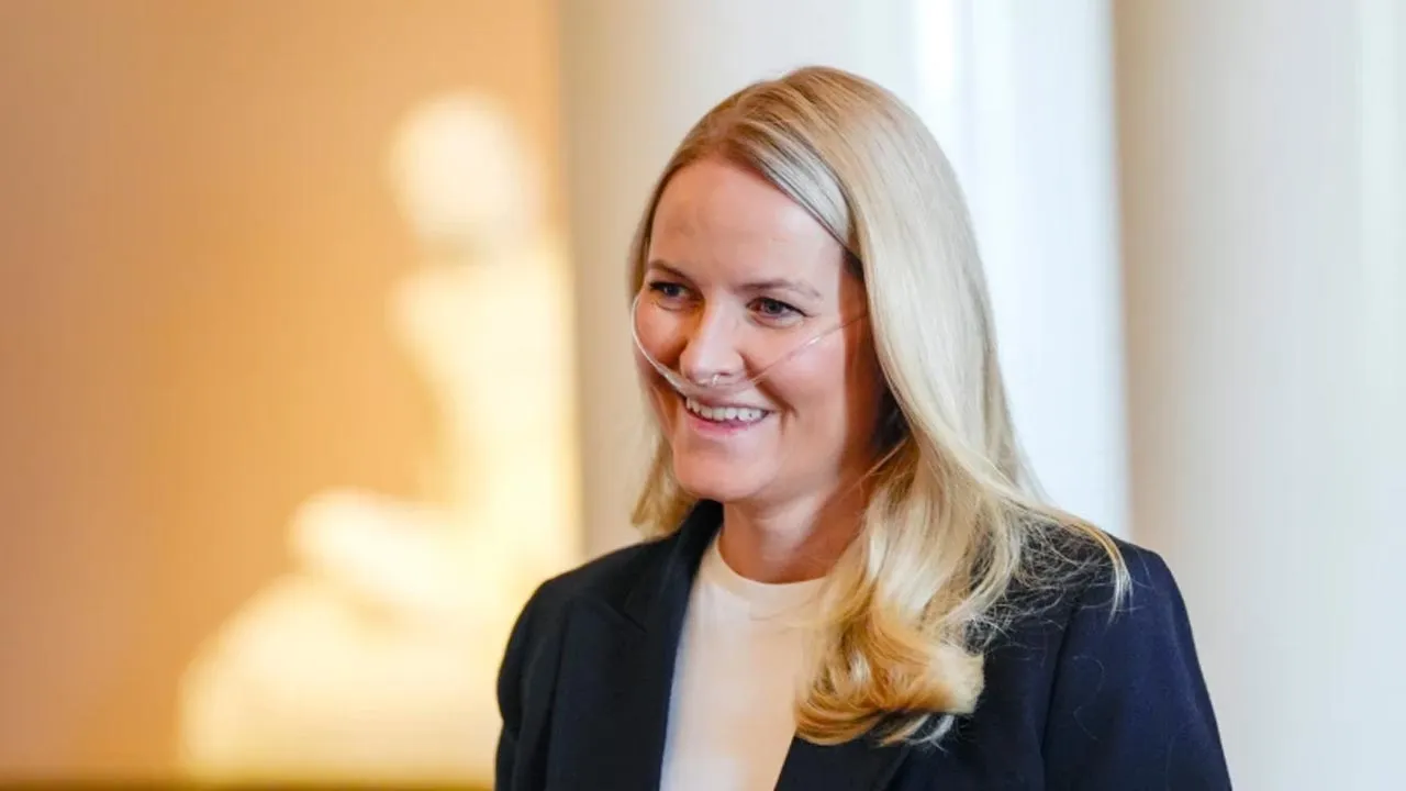 Norway’s Crown Princess Mette Marit smiles during a reception for Norwegian athletes who competed in the Milan Cortina Paralympics, in Oslo, Friday, April 10, 2026. (Lise Åserud/NTB Scanpix via AP, File)