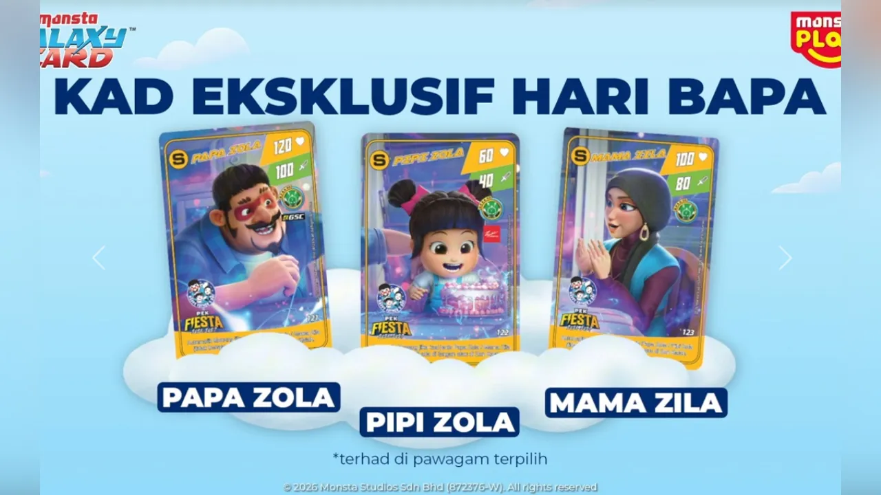 KUALA LUMPUR, June 4 (Bernama) -- After creating a phenomenon by grossing over RM69 million, Malaysia's number one animated film, 'Papa Zola The Movie', returns to the cinemas with special screenings in celebration of Father's Day 2026. The special screenings will be shown at nearly 50 selected major cinemas nationwide from June 11 to 30.
