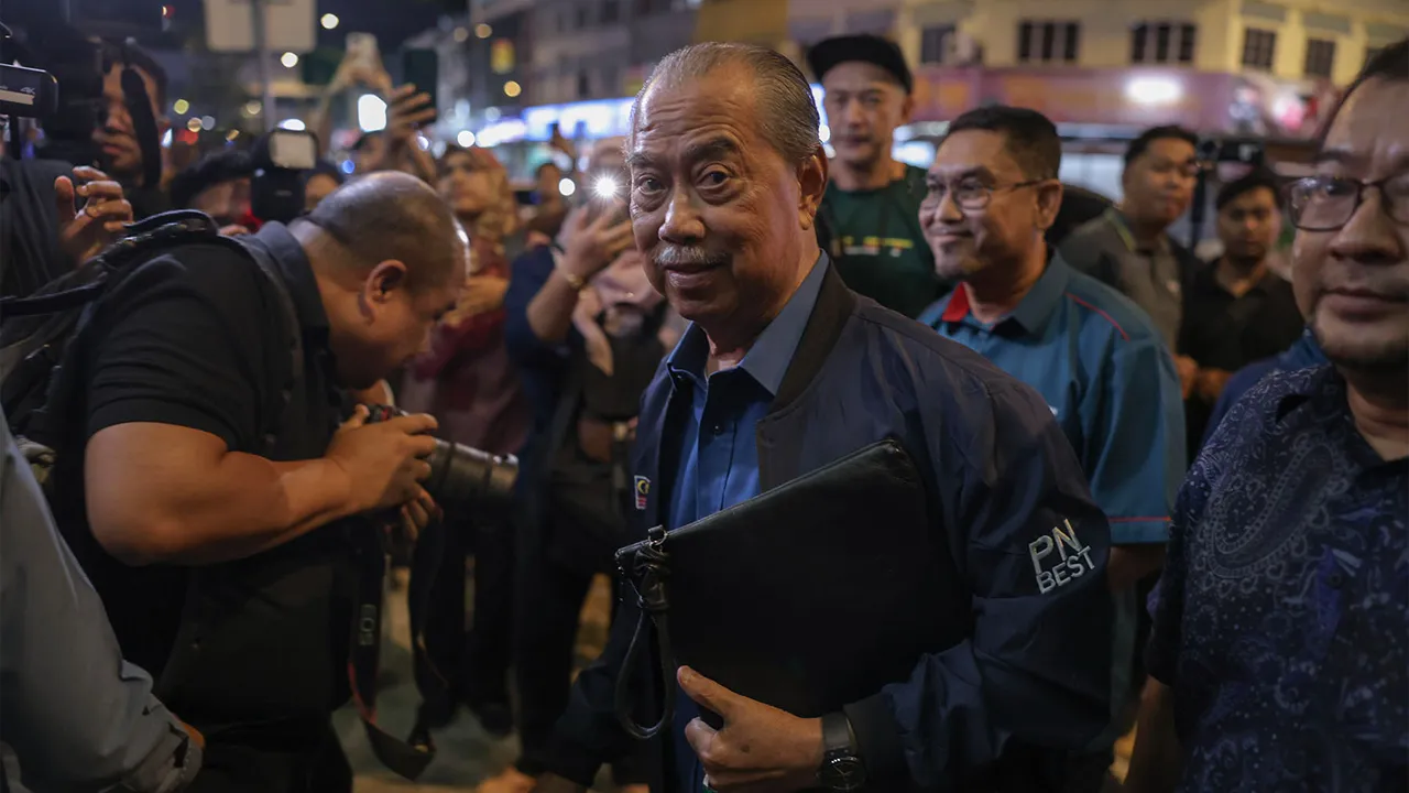 pemimpin PN hadir ke mesyuarat tegempar PN