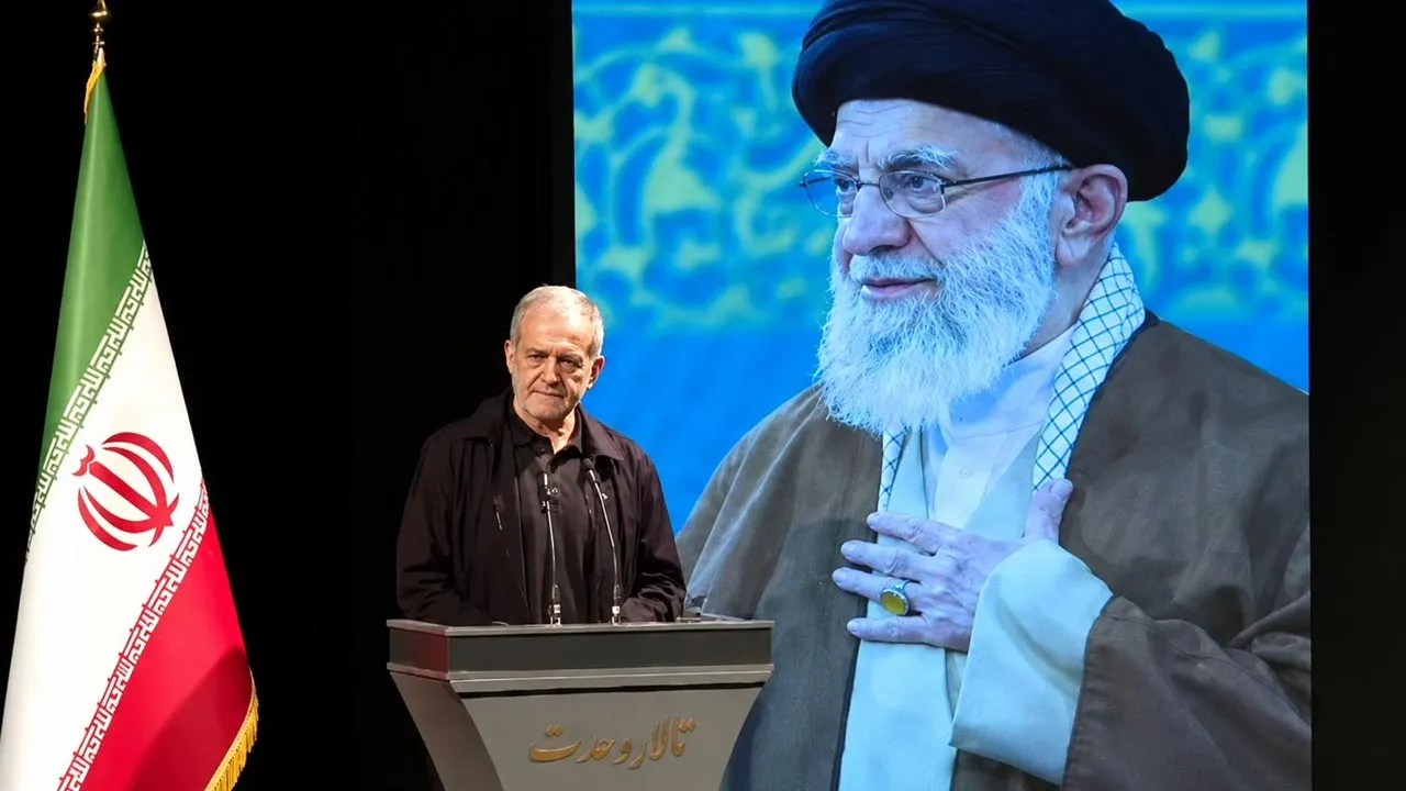 Pezeshkian, kredit screengrab Tasnim News