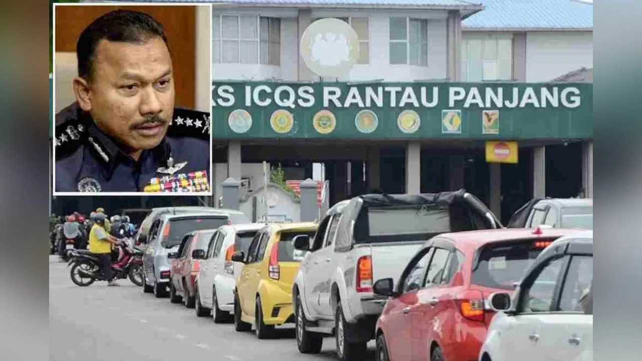 Mohd Yusoff berkata, tinjauan harian di tiga pintu masuk sah atau Kompleks ICQS di Rantau Panjang di Pasir Mas, Pengkalan Kubor di Tumpat dan Bukit Bunga di Tanah Merah, menunjukkan aliran keluar masuk yang tinggi. Foto Bernama