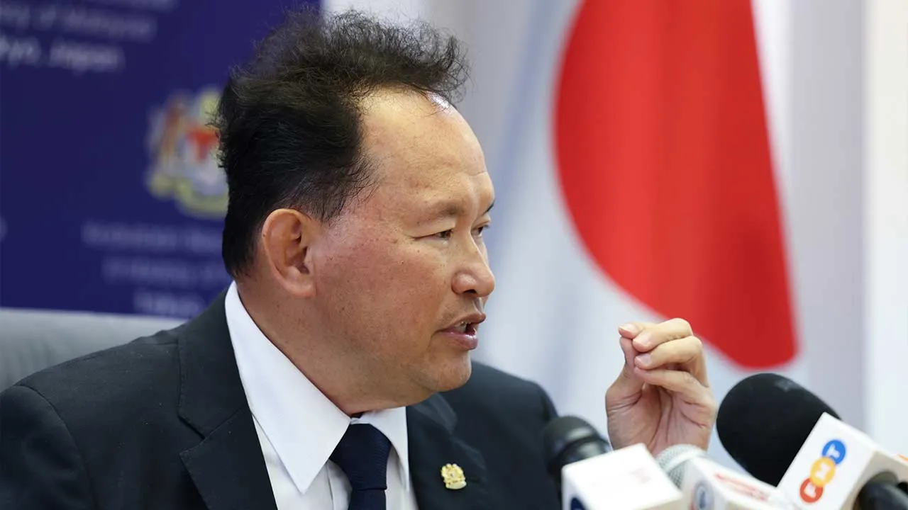TOKYO, 8 Jun -- Duta Besar Malaysia ke Jepun Datuk Shahril Effendi Abdul Ghany mengadakan sidang media sempena lawatan rasmi Perdana Menteri Datuk Seri Anwar Ibrahim ke Jepun bermula 8 hingga 10 Jun 2026 di Kedutaan Malaysia di Tokyo, hari ini.  Pemimpin Malaysia itu dijadualkan mengadakan pertemuan dua hala dengan rakan sejawatnya dari Jepun, Sanae Takaichi dan menyampaikan ucapan dasar pada Forum Nikkei ke-31.  --fotoBERNAMA (2026) HAK CIPTA TERPELIHARA