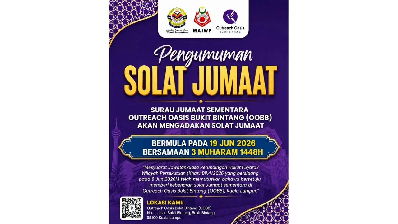 Solat Jumaat Outreach Oasis