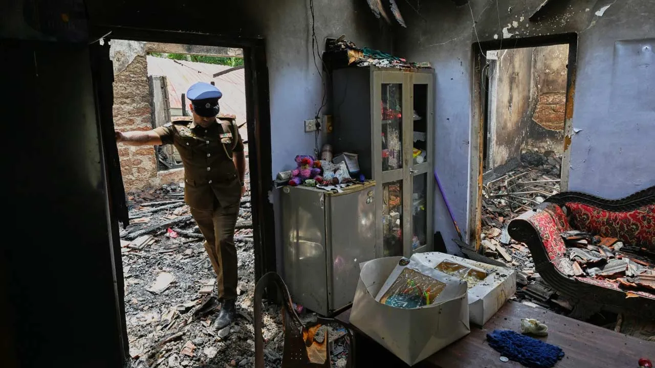A fire at a nursing home in Sri Lanka kills 12 people