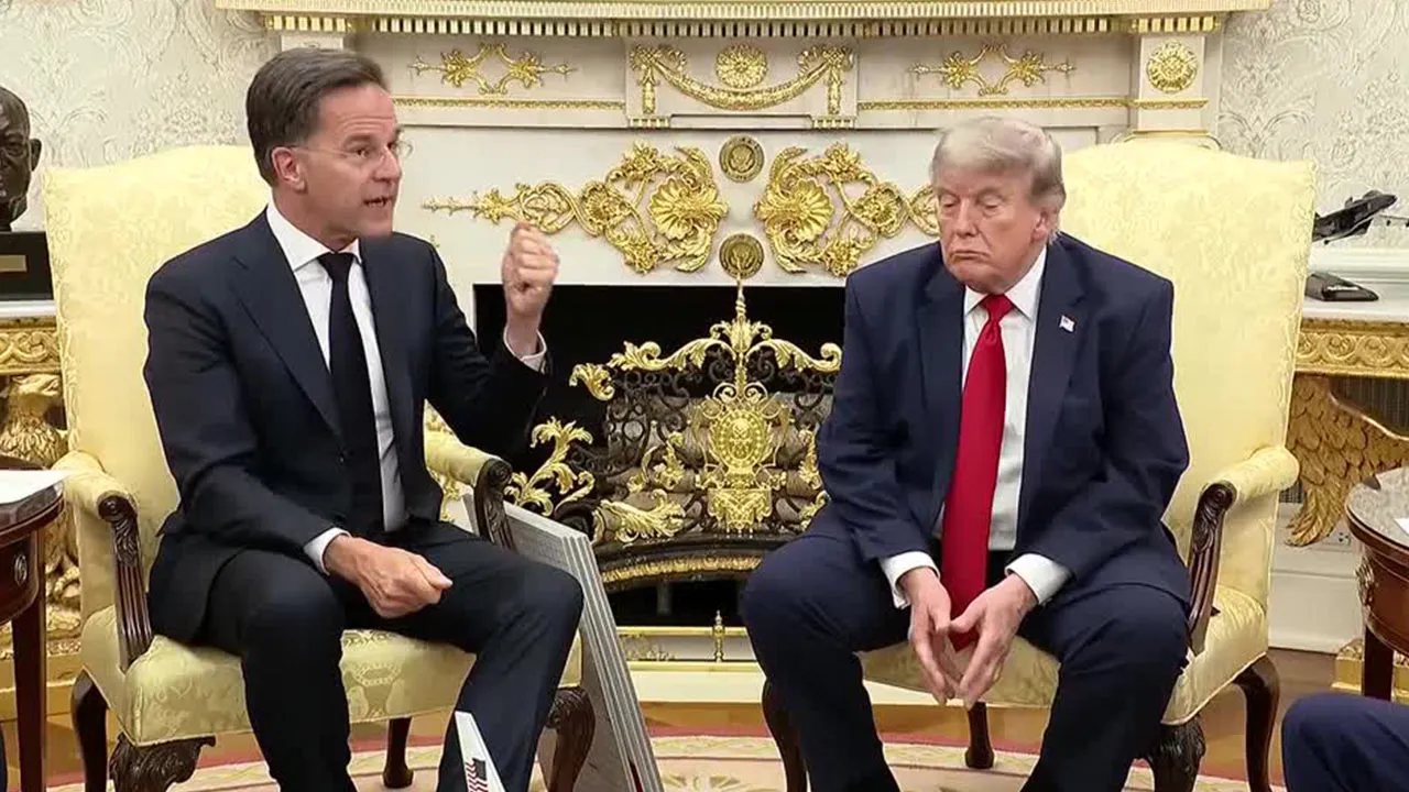 NATO Secretary-General Mark Rutte sought to calm tensions with President Donald Trump at the White House on Wednesday, using a mix of flattery and gentle pushback to argue that examples of allies' reluctance to support the U.S. war with Iran were "isolated cases."
