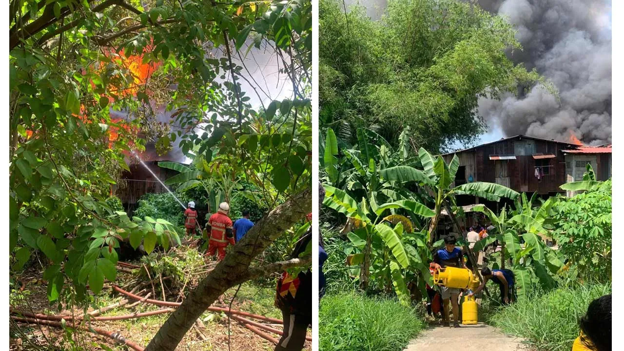 kebakaran Kampung Gok Kapur