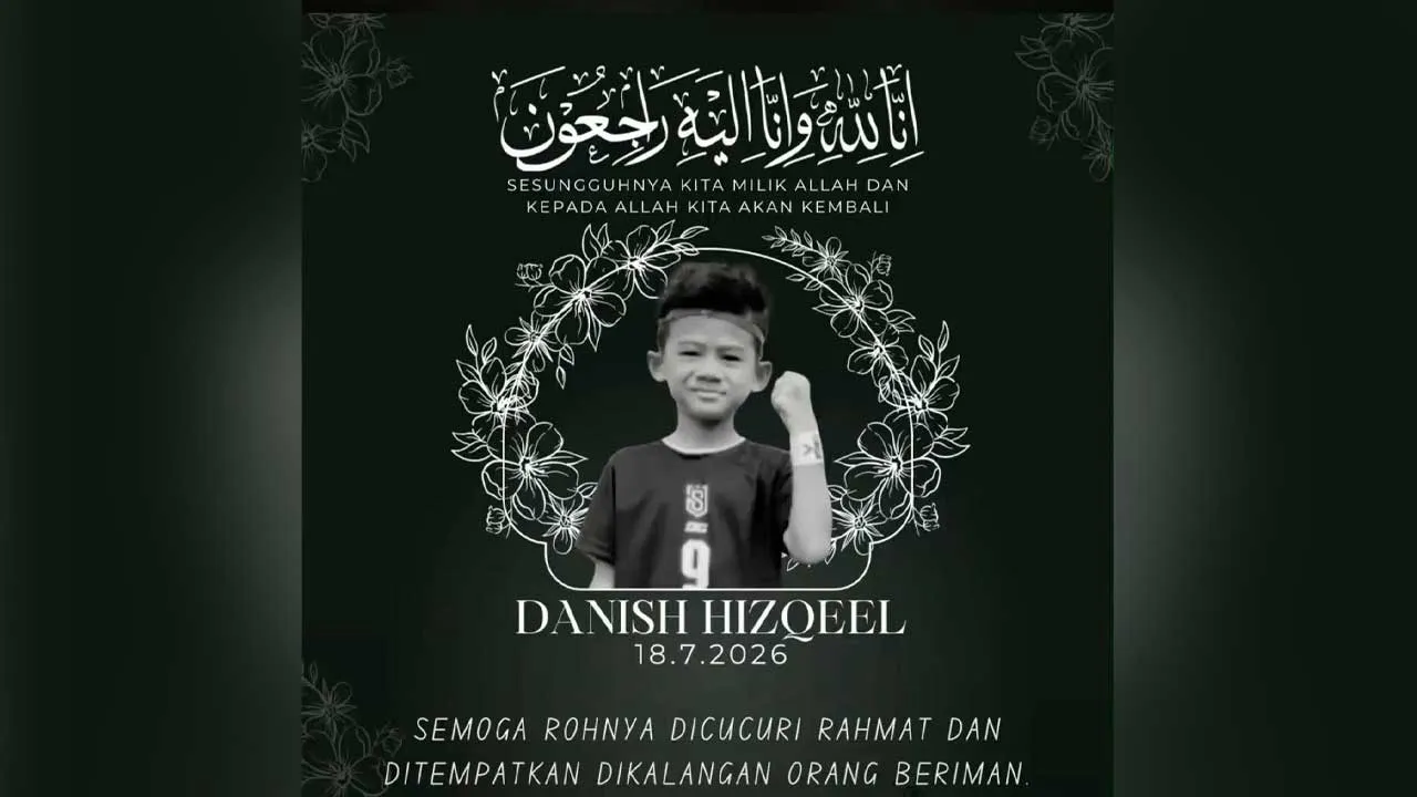 [TB]_Allahyarham Danish Hizqeel_FB Shining FC