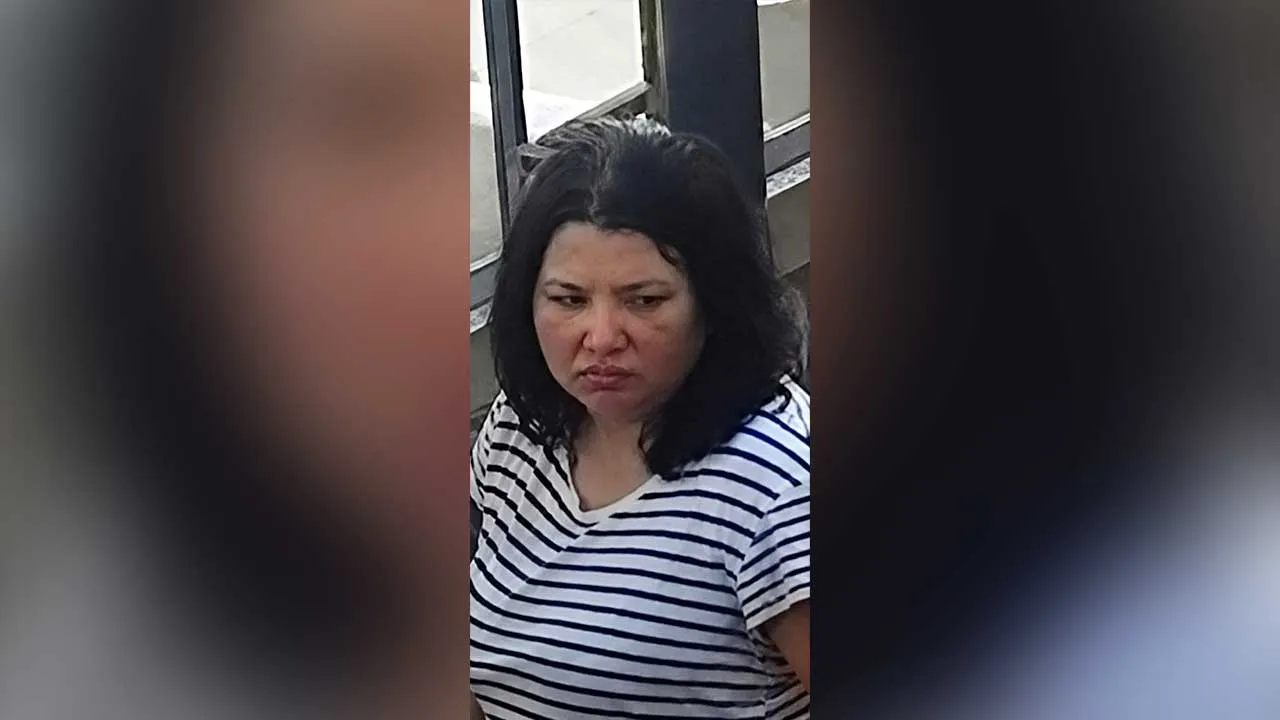 Anastasiia Berezovska, a 39-year-old woman from Ukraine, who has been named as a suspect in connection with a blast which injured three people in Monaco on Monday, walks in this undated handout image obtained by Reuters on July 3, 2026. Monaco prosecutor/Handout via REUTERS THIS IMAGE HAS BEEN SUPPLIED BY A THIRD PARTY. NO RESALES. NO ARCHIVES. BEST QUALITY AVAILABLE.