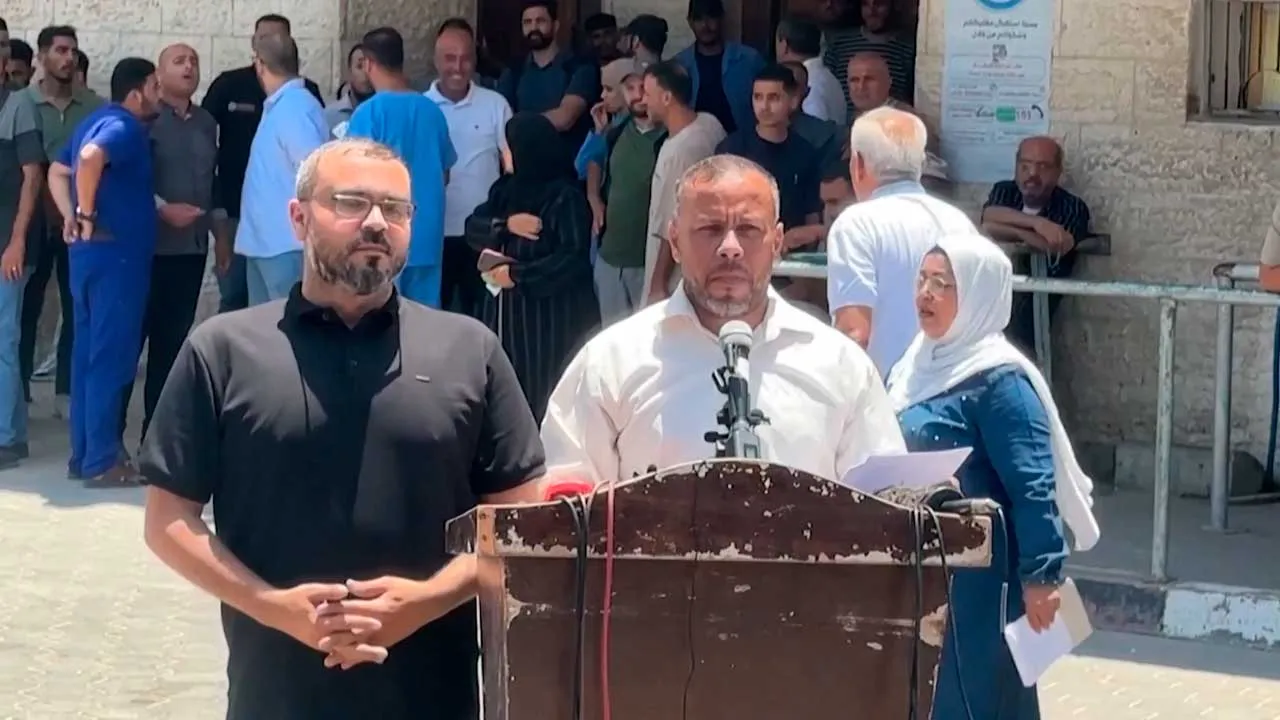 [TB]_Hamas announces dissolution of government emergency_REUTERS