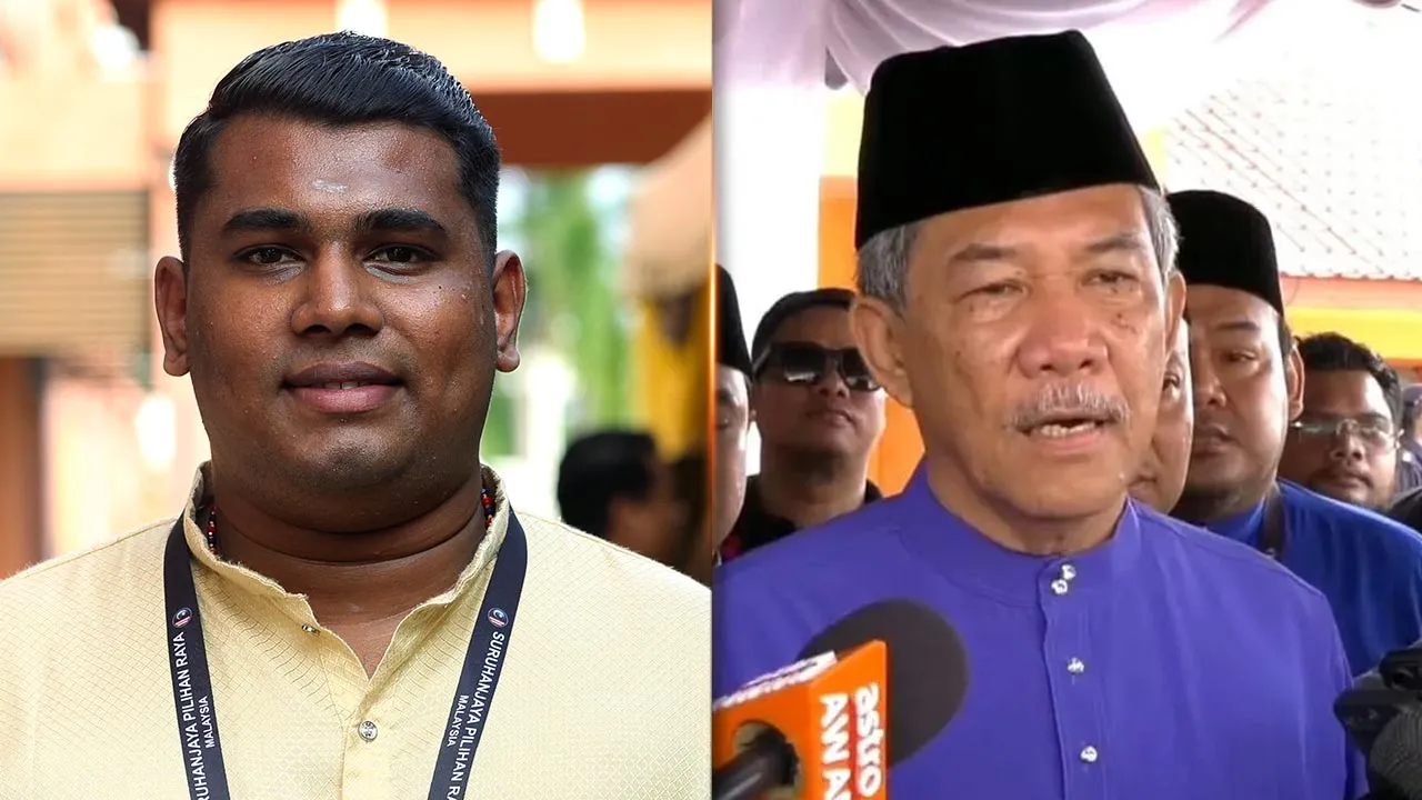 PORT DICKSON, 18 Julai -- Calon Parti Pribumi Bersatu Malaysia (Bersatu) Leevineshwaraan Murugan bagi Dewan Undangan Negeri (DUN) N33 Sri Tanjung sempena Pilihan Raya Negeri (PRN) Negeri Sembilan ke-16 di Kompleks Pentadbiran Daerah Port Dickson hari ini.  --fotoBERNAMA (2026) HAK CIPTA TERPELIHARA