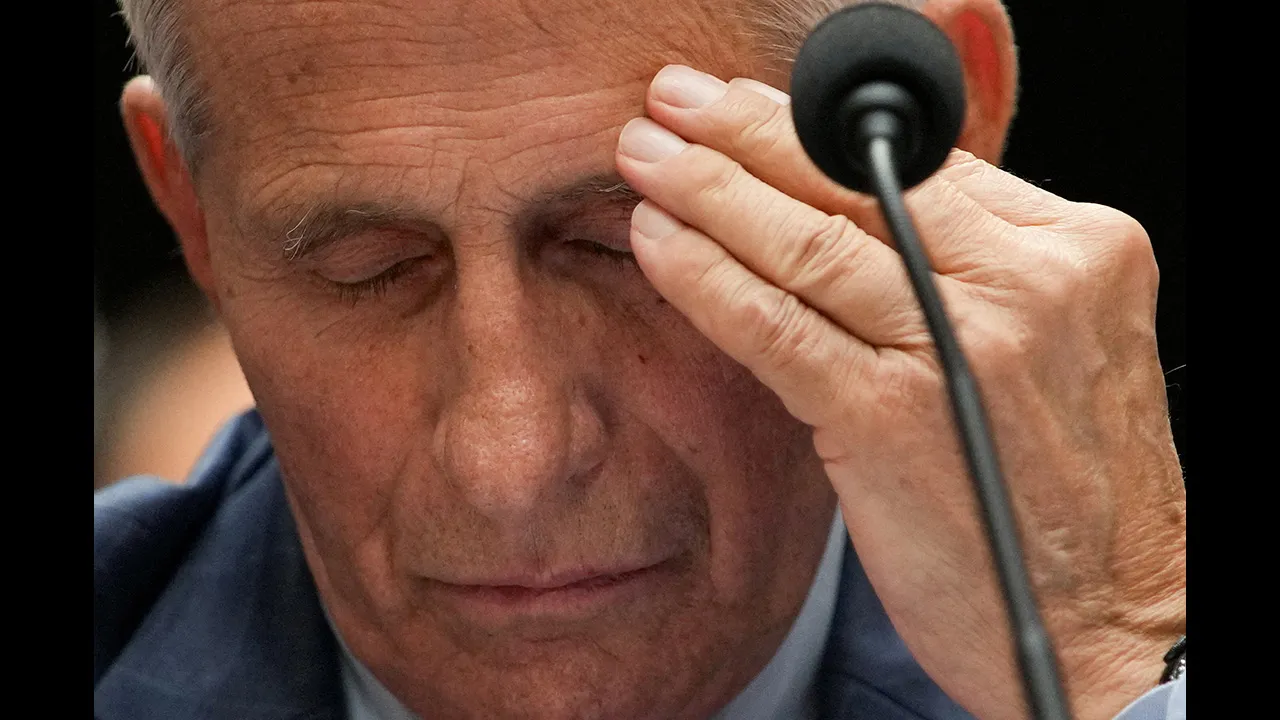 Anthony Fauci, the former Director of the National Institute of Allergy and Infectious Diseases (NIAID) and medical advisor to several U.S. presidents, attends a U.S. Senate Homeland Security and Governmental Affairs Committee on Capitol Hill in Washington, D.C., U.S., July 29, 2026. Anthony Fauci declined to answer questions, invoking his Fifth Amendment right against self-incrimination. REUTERS/Nathan Howard 