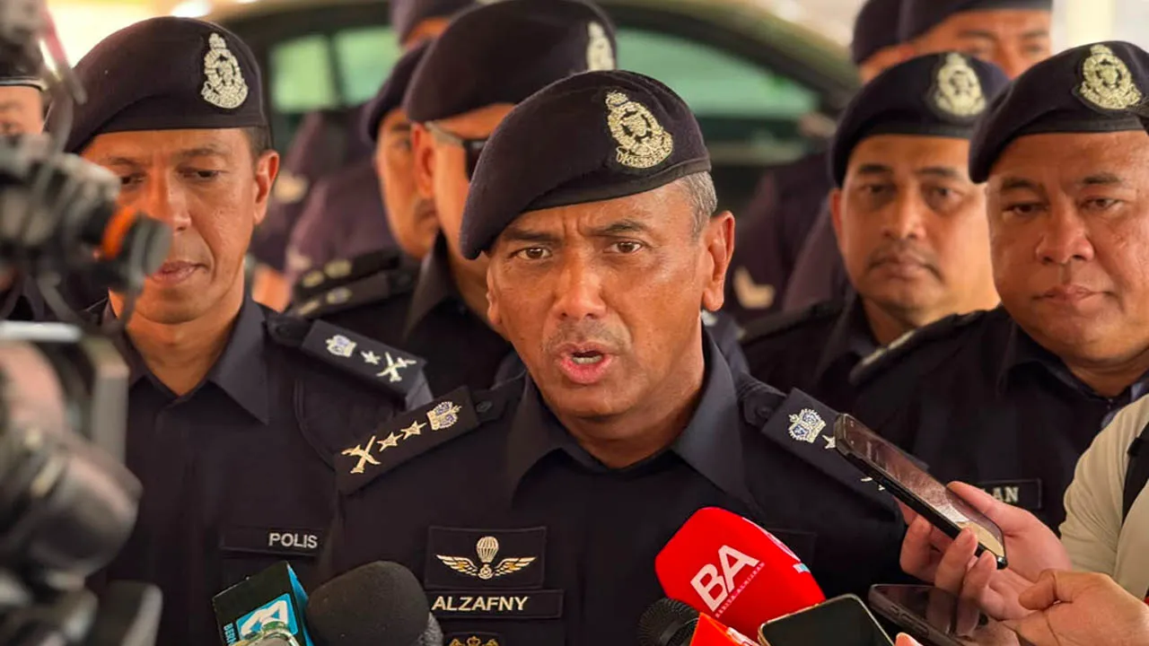 Ketua Polis Negegi Sembilan/ Datuk Alzafny Ahmad  Tag: PRN N.Sembilan  Credit: Astro Awani / Firdaus Mohari