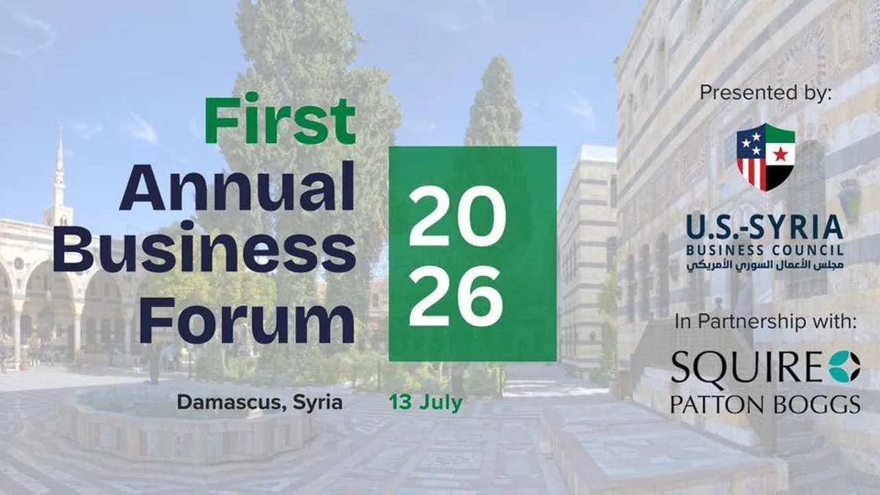 We’re one week away from the event of the year.  The U.S.-Syria Business Council is proud to partner with Squire Patton Boggs for the First Annual U.S.-Syria Business Forum, taking place on July 13 in Damascus._FB U.S.-Syria Business Council