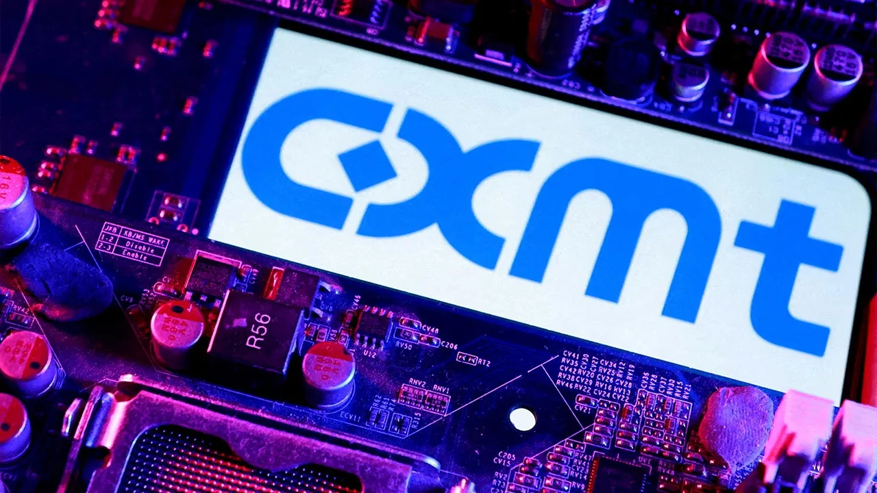 CXMT logo and computer motherboard are seen in this illustration taken April 14, 2026. REUTERS/Dado Ruvic/Illustration/File Photo