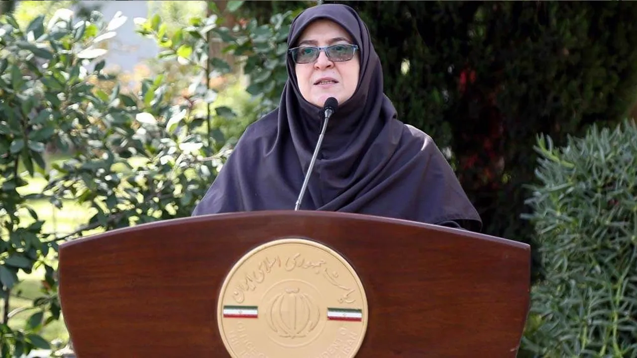Spokeswoman of the government of the Islamic Republic of Iran, Fatemeh Mohajerani