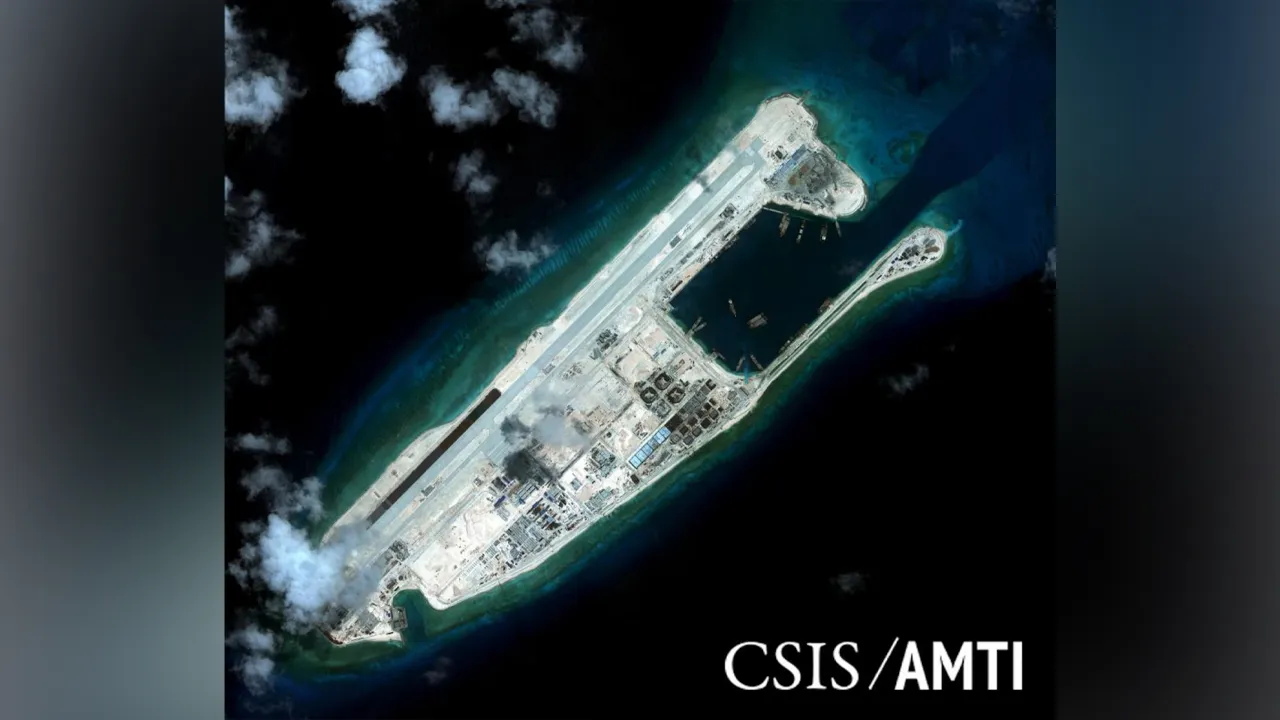 Sumber: CSIS Asia Maritime Transparency Initiative/DigitalGlobe