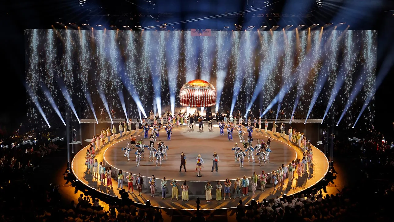 Commonwealth Games 2026 - Opening Ceremony - The Hydro, Glasgow, Scotland, Britain - July 23, 2026 Performers during the opening ceremony REUTERS/Isabel Infantes