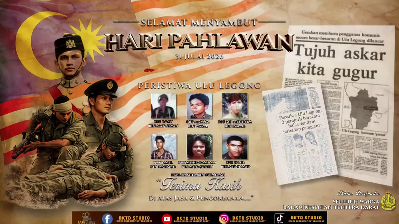 Sumber: FB Angkatan Tentera Malaysia