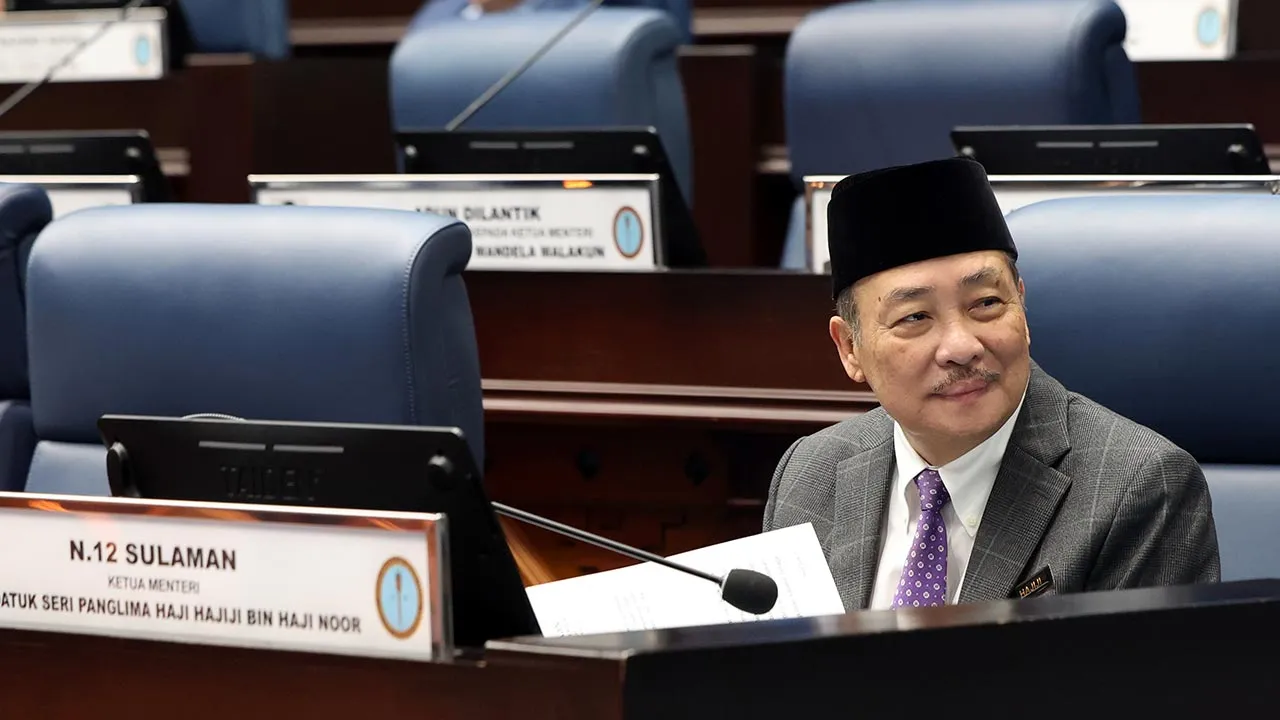 KOTA KINABALU, 20 Julai -- Ketua Menteri Sabah yang juga Ahli Dewan Undangan Negeri (DUN) Sulaman Datuk Seri Hajiji Noor ketika menghadiri Persidangan Dewan Undangan Negeri Sabah di Bangunan DUN Sabah hari ini.  --fotoBERNAMA (2026) HAK CIPTA TERPELIHARA