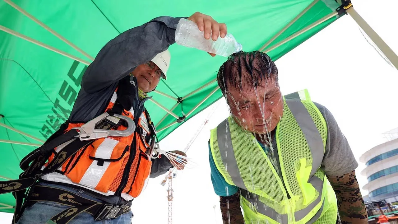 heatwave, south korea -- Reuters