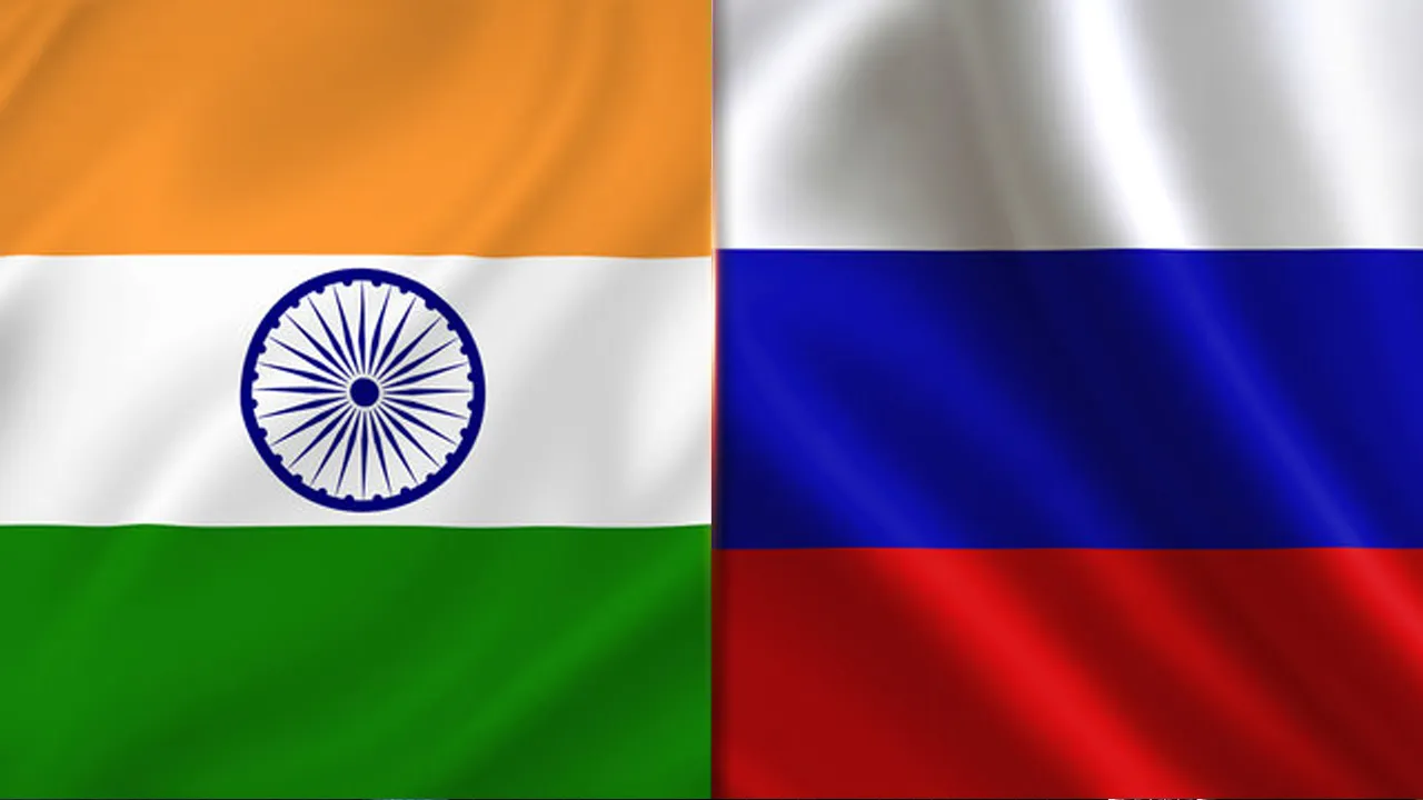  India & Rusia Flag