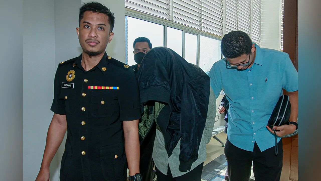 SHAH ALAM, 6 Julai -- Penolong Pengarah Jabatan Kastam Diraja Malaysia (JKDM) Fareez Akmal Md Yusuf (tengah) mengaku tidak bersalah di Mahkamah Sesyen di sini hari ini, atas pertuduhan menerima rasuah berjumlah RM15,000 pada awal bulan lepas.  Fareez Akmal, 38, yang merupakan Penolong Pengarah Cawangan Siasatan (Frod Perdagangan) di Bahagian Penguatkuasaan JKDM Kuala Lumpur didakwa secara rasuah menerima wang tunai RM15,000 daripada seorang lelaki berusia 50 tahun sebagai dorongan membantu menutup kertas si